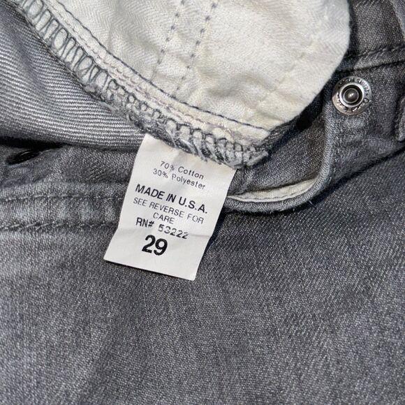 David Kahn Jeanswear Gray Straight Leg Jeans - Picture 6 of 7